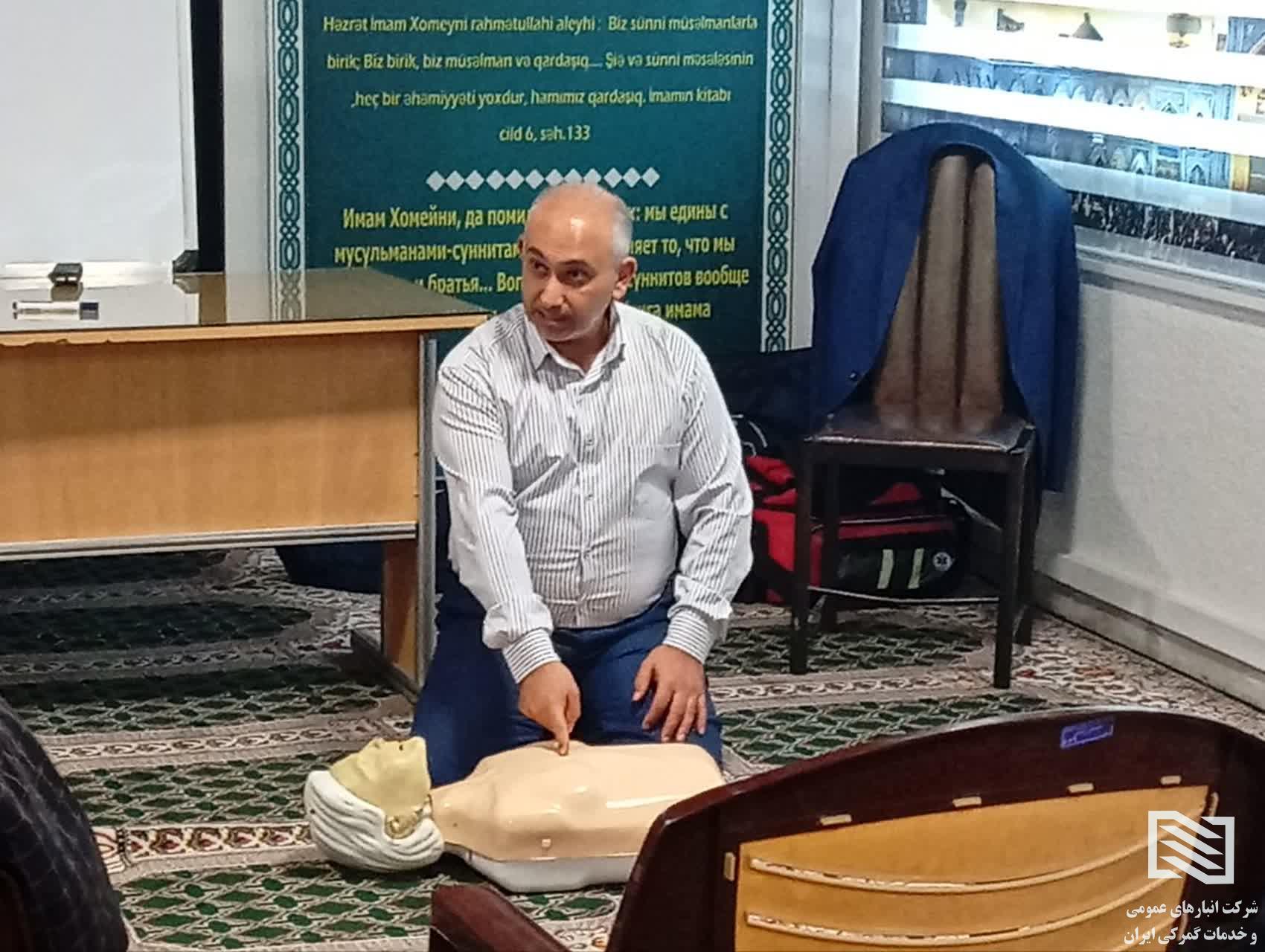 برگزاری دوره آموزشی کمک‌های اولیه در شرکت انبارهای عمومی آستارا 4